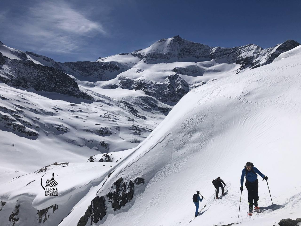 Ski-Alpinisme / Ski de Rando "Traces sur l'ALBARON dans les Alpes Grées"